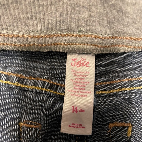 Girls Denim Shorts - Picture 3 of 3